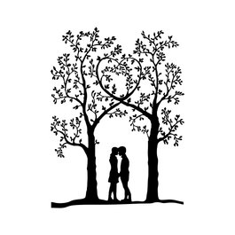 Wallity Love Garden - 270 Accesorio de Pared de Metal Negro
